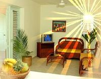 Living of the Apart-Hotel CORTE DEL MAR - Las Terrenas - Dominican Republic